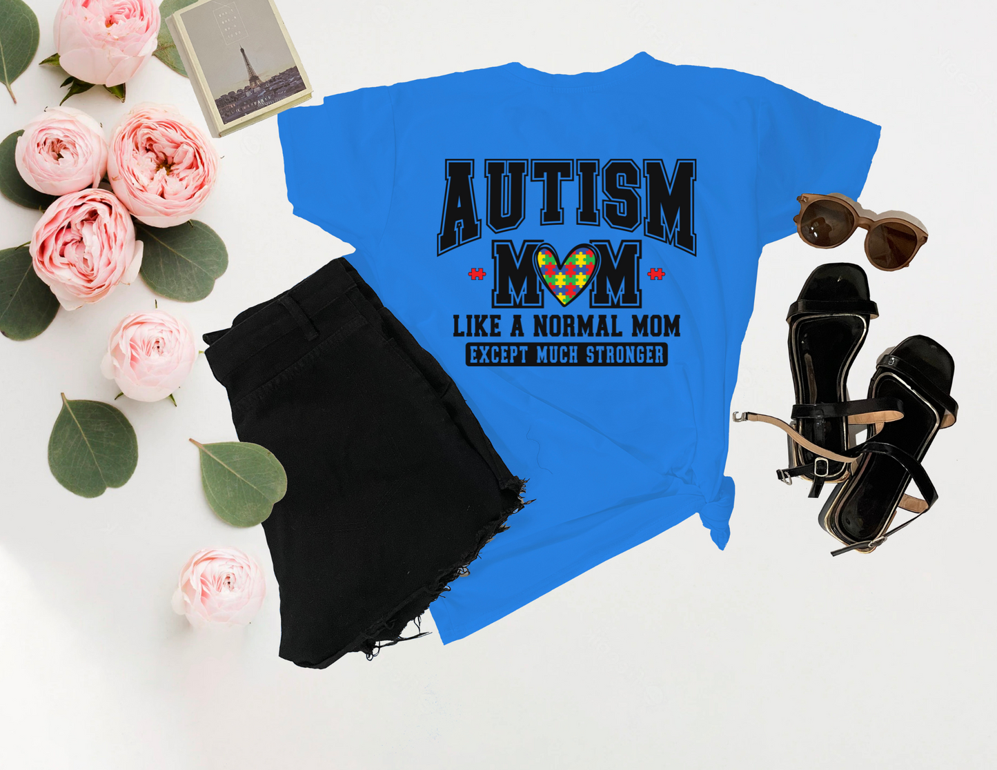 Autism Mom Tee – Proud and Supportive Mom Shirt