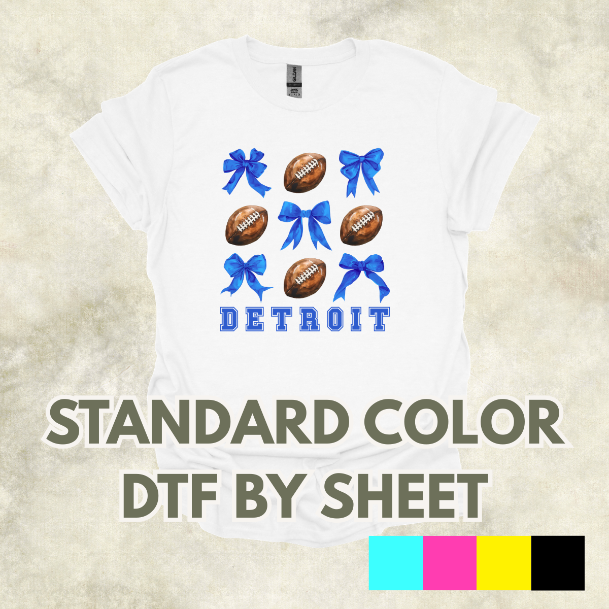 DTF (4 Color CMYK) - Sheet Builder - Cold Peel Film