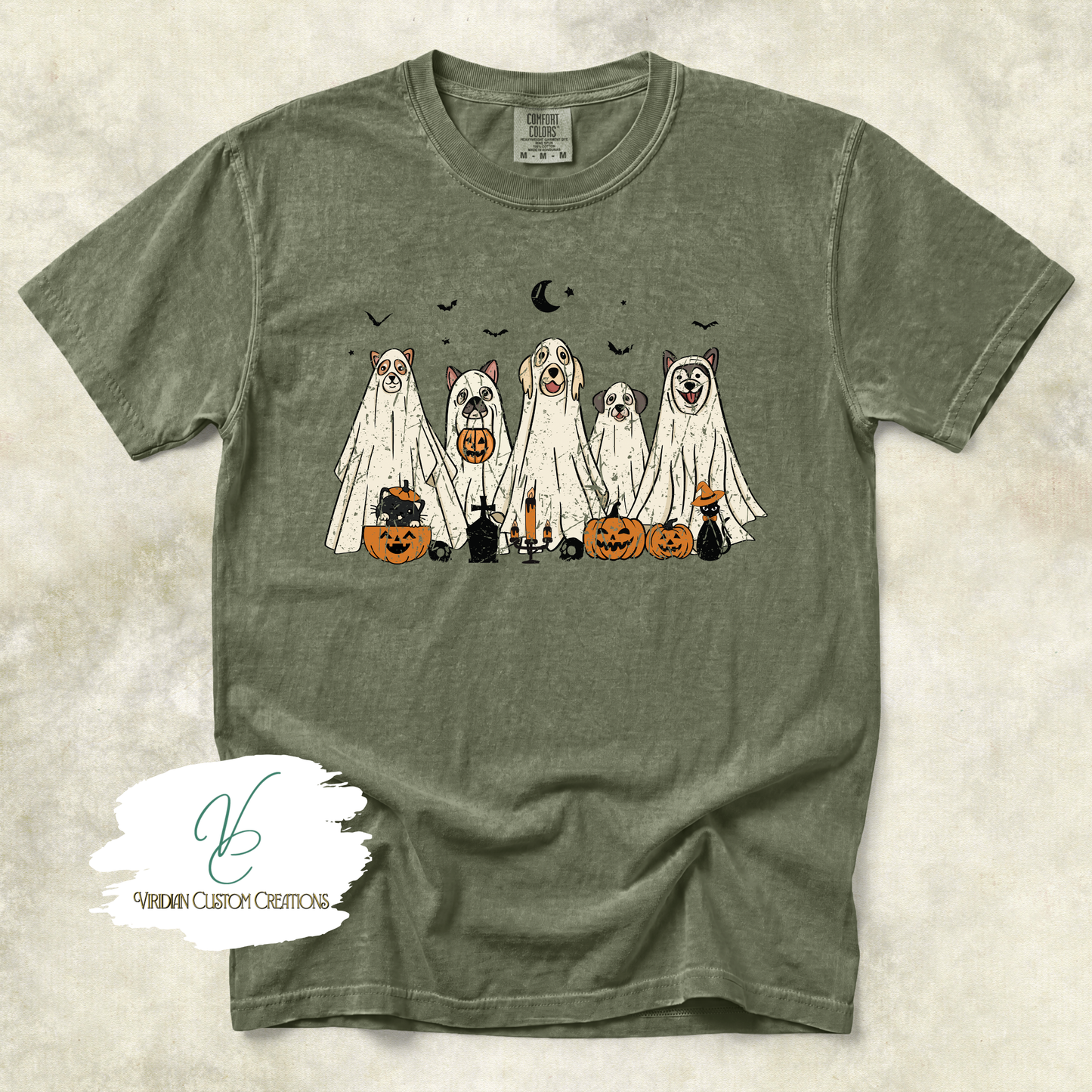 Ghost Dogs - Comfort Colors Unisex Tee