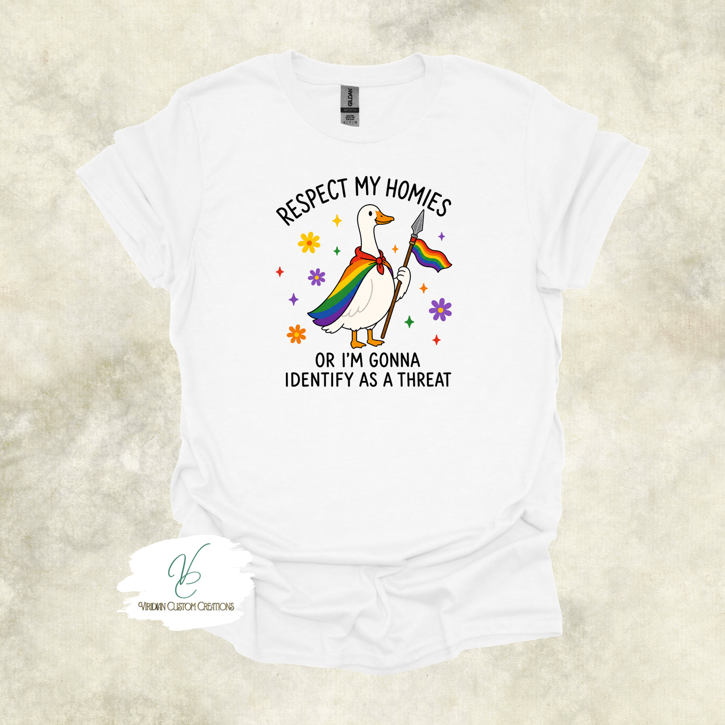 Respect My Homies - Pride - Unisex Tee