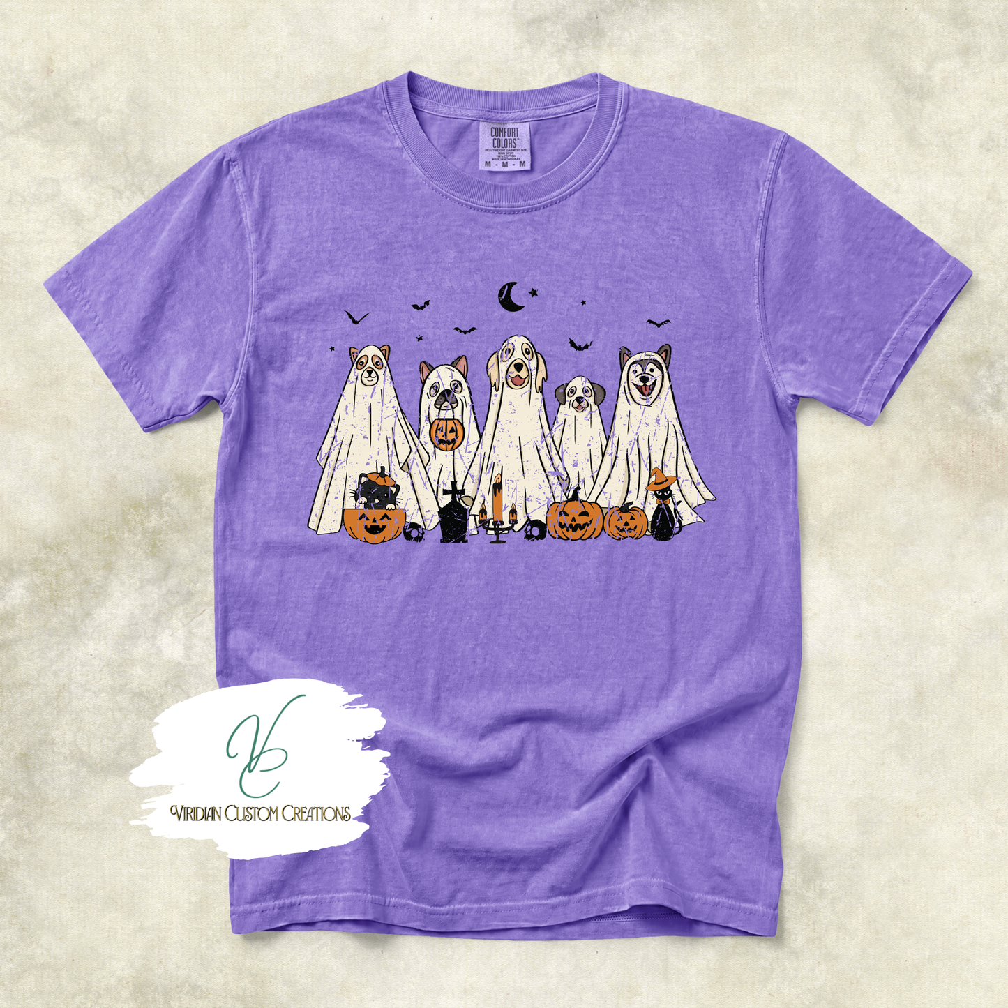 Ghost Dogs - Comfort Colors Unisex Tee