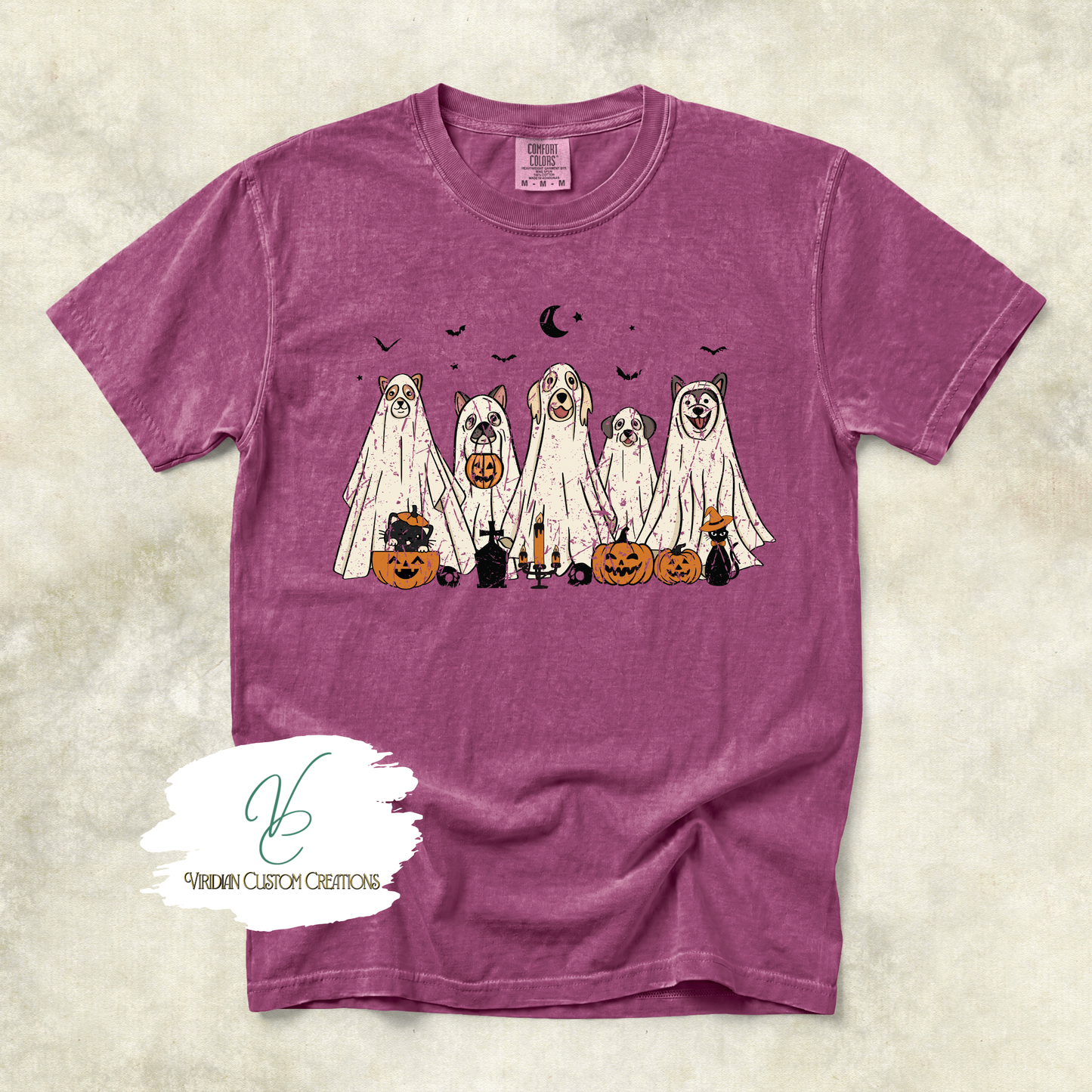 Ghost Dogs - Comfort Colors Unisex Tee