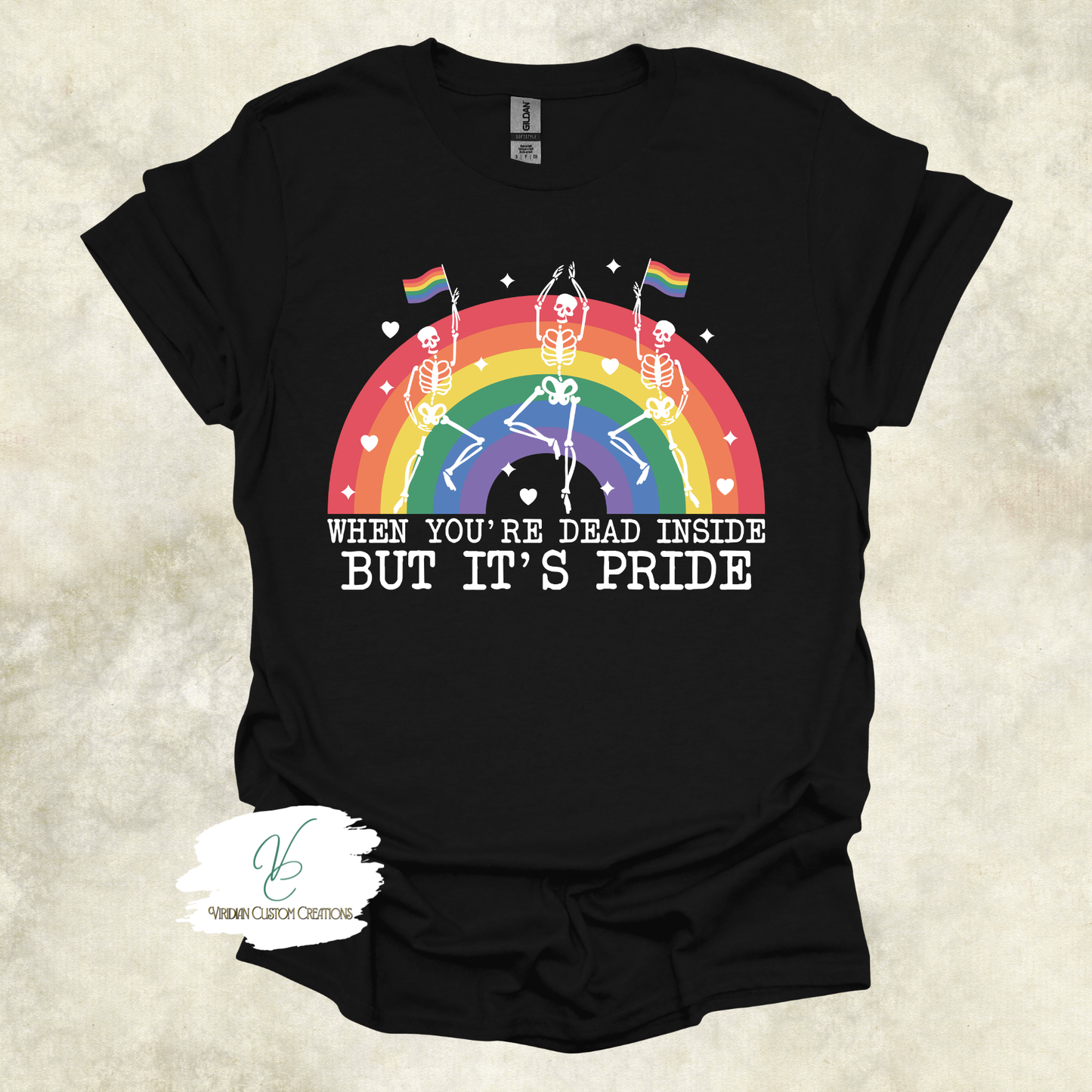 Dead Inside, But It's Pride - Unisex Tee