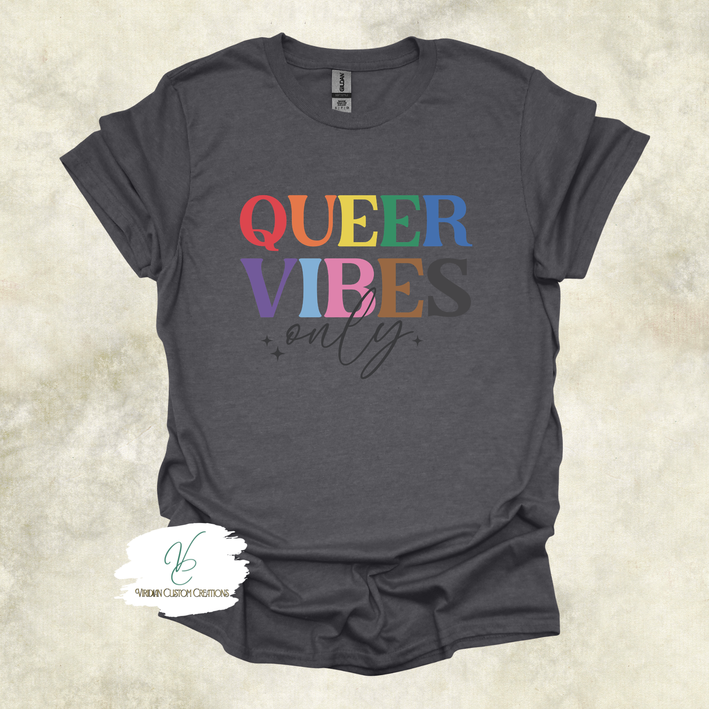 Queer Vibes Only - Unisex Pride Tee