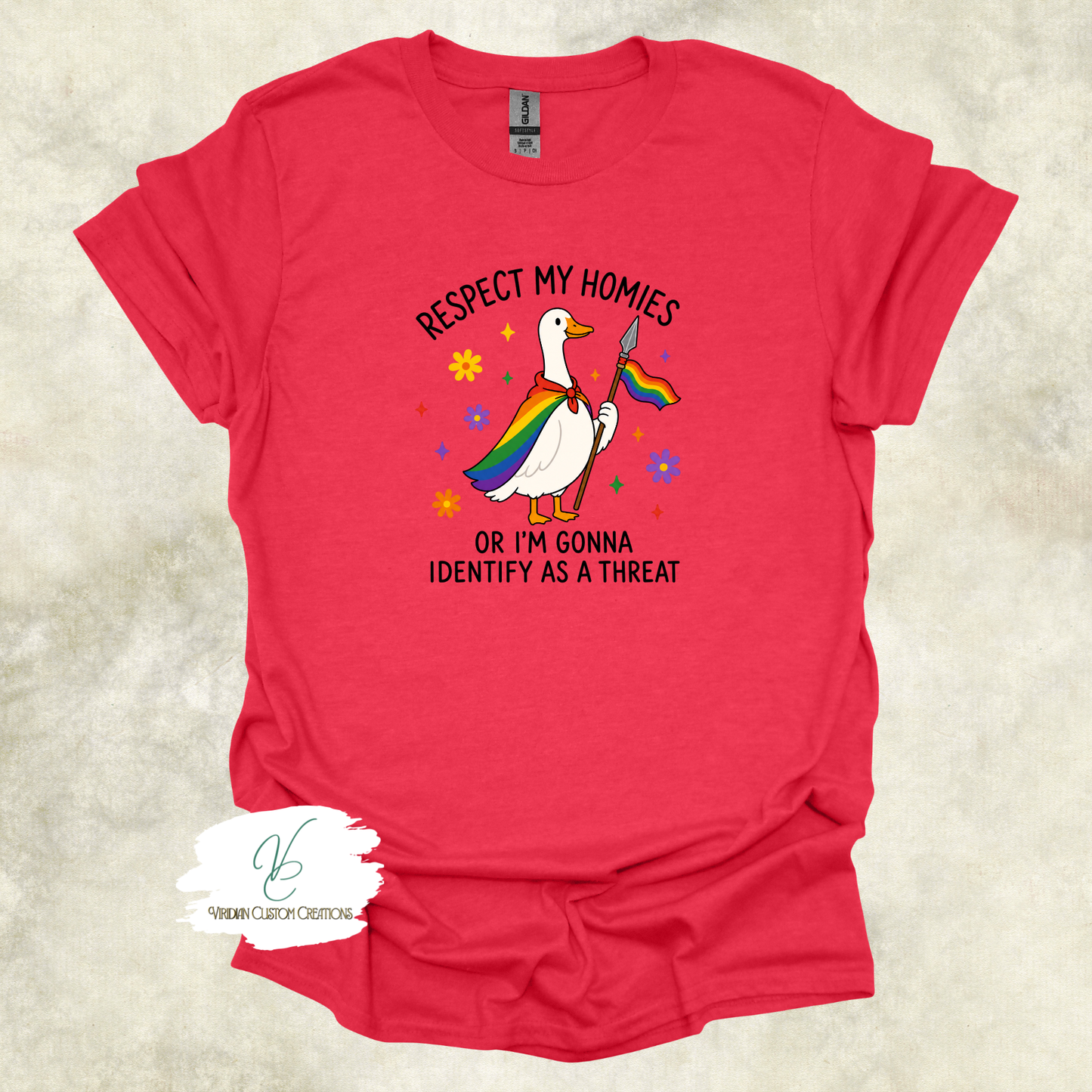 Respect My Homies - Pride - Unisex Tee