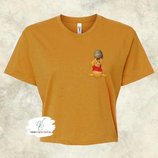In My Pooh Bear Era Crop Tee