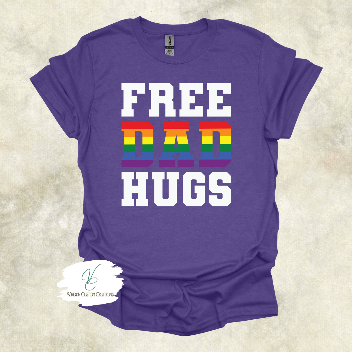 Free Dad Hugs - Pride - Unisex Tee