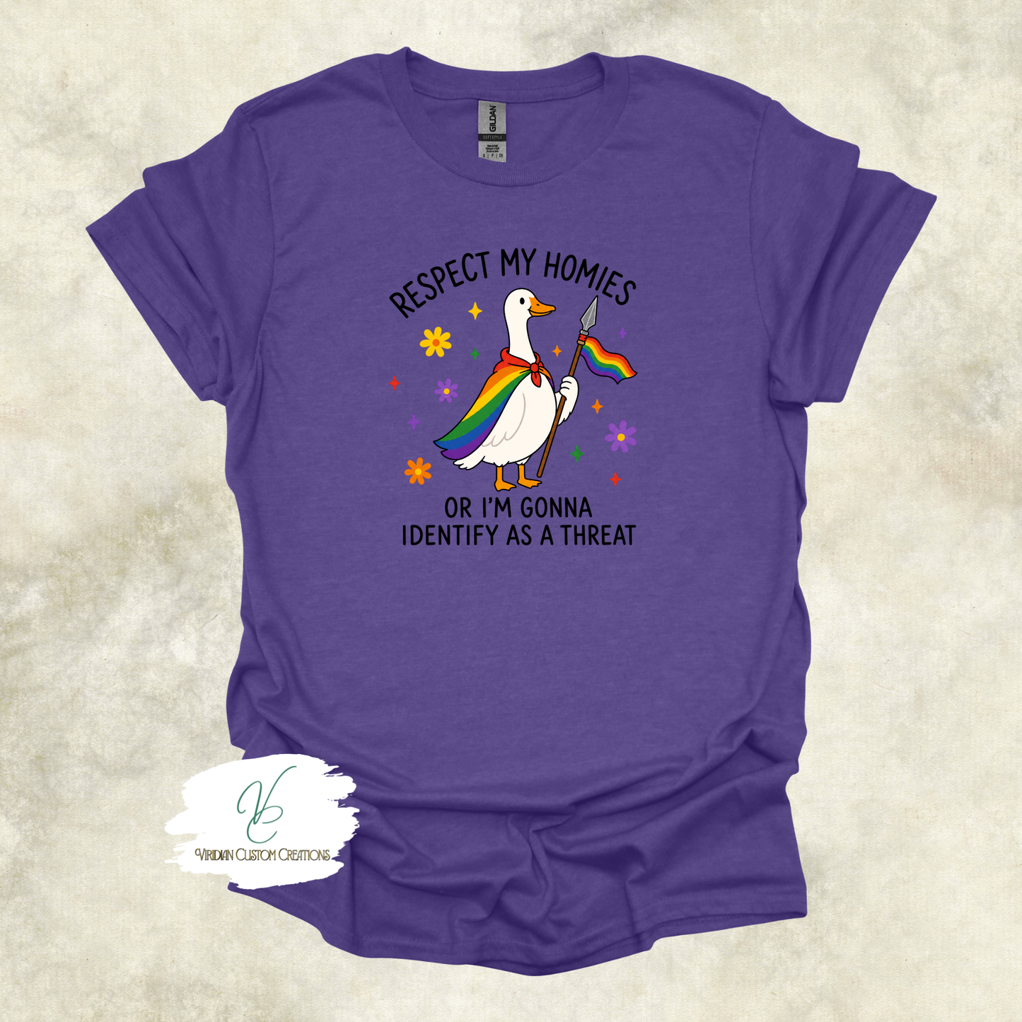 Respect My Homies - Pride - Unisex Tee