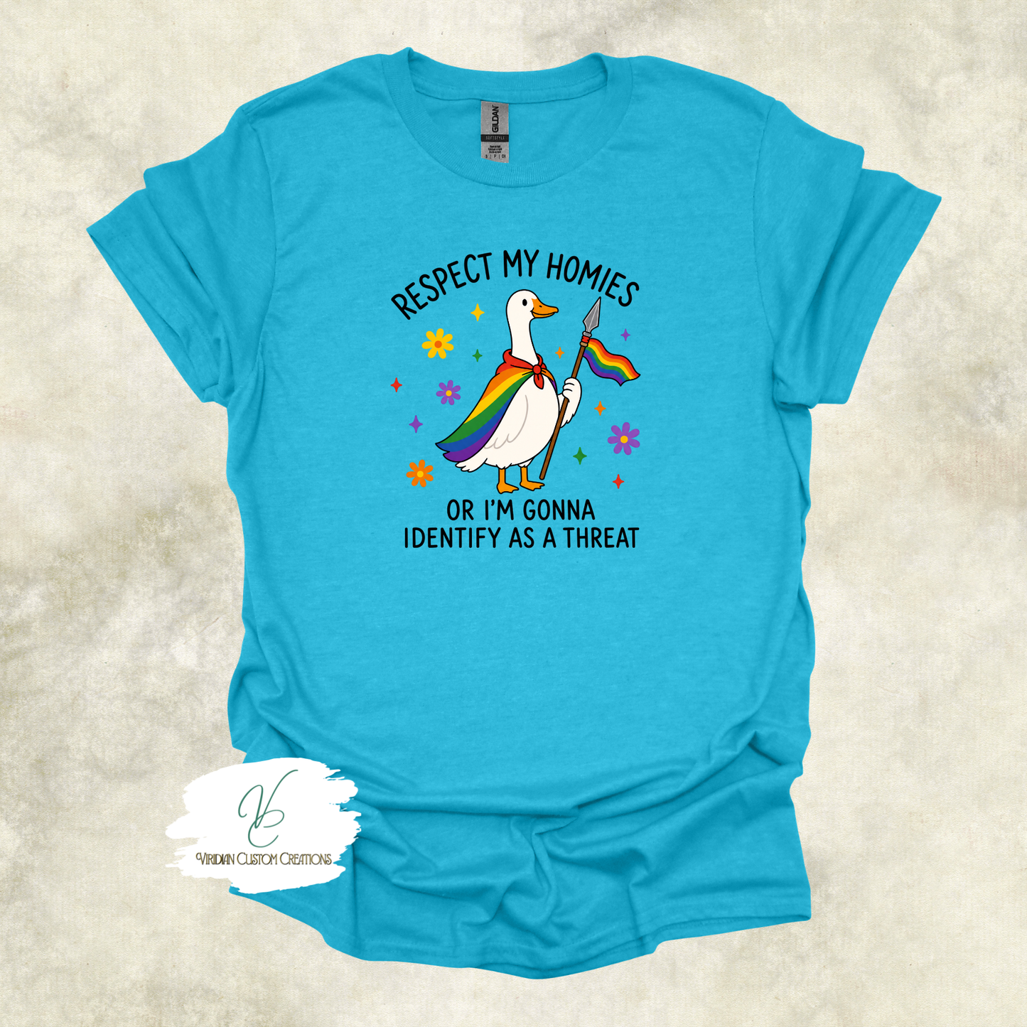 Respect My Homies - Pride - Unisex Tee