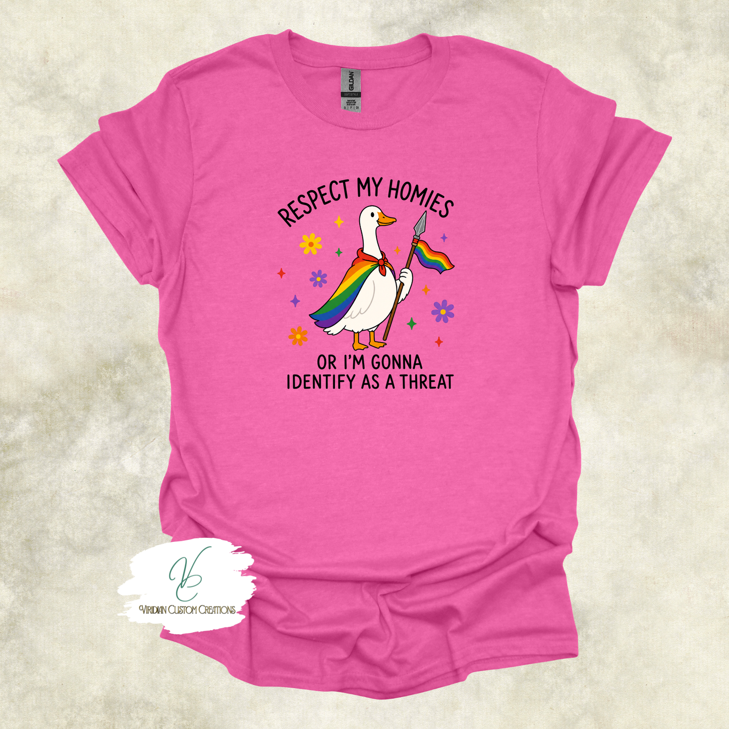 Respect My Homies - Pride - Unisex Tee