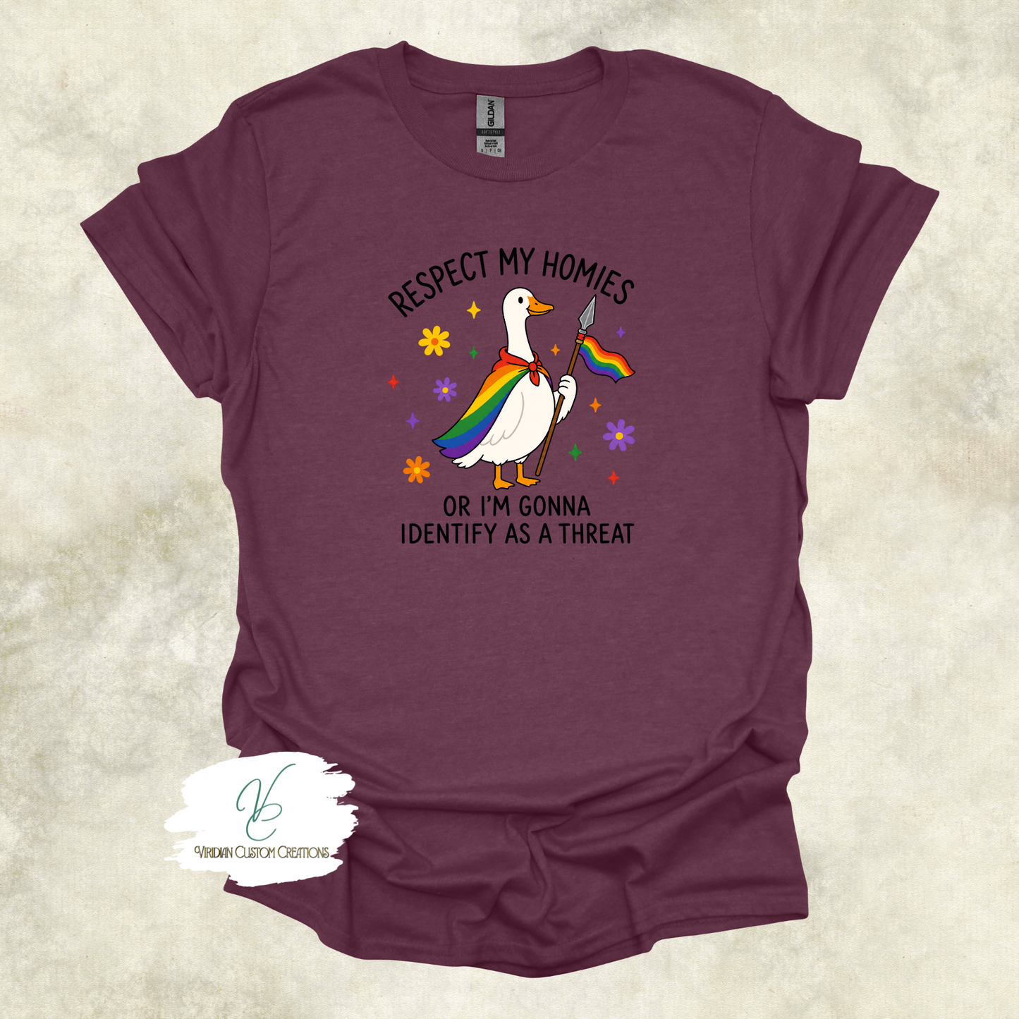 Respect My Homies - Pride - Unisex Tee