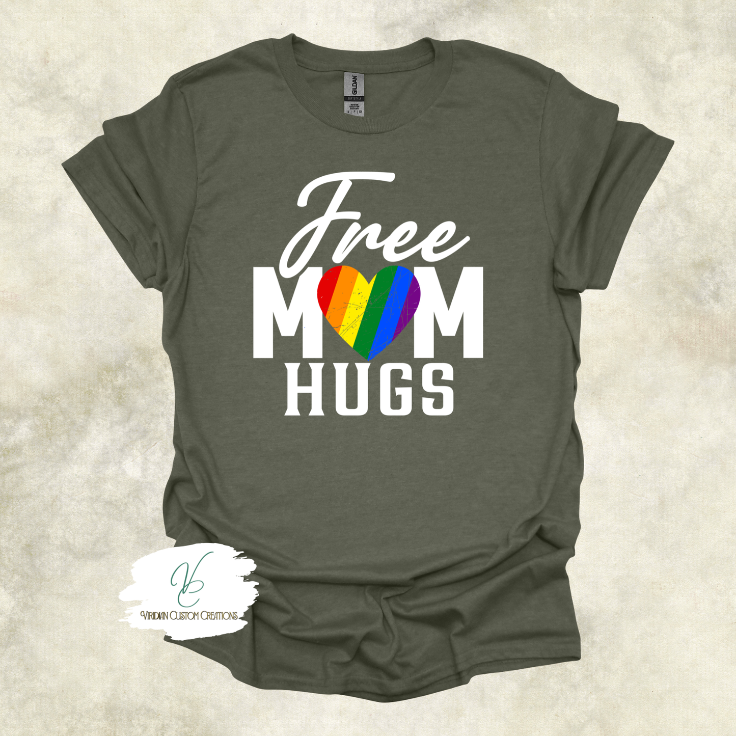 Free Mom Hugs - Pride - Unisex Tee