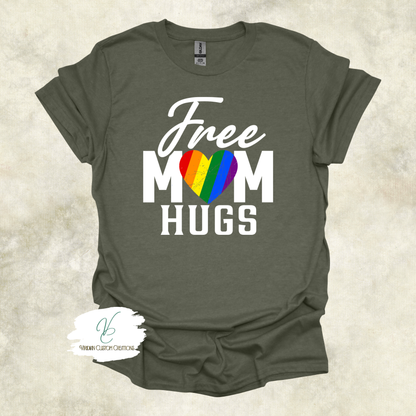 Free Mom Hugs - Pride - Unisex Tee