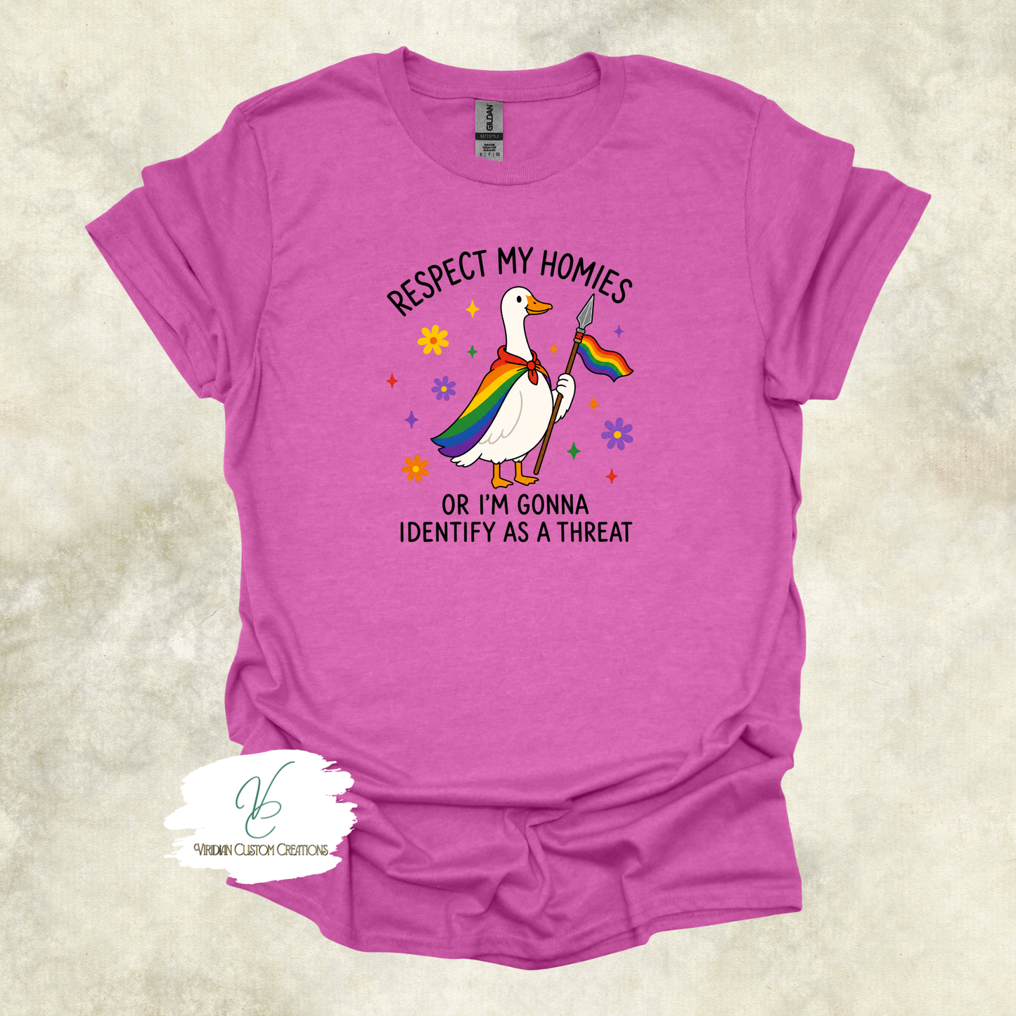 Respect My Homies - Pride - Unisex Tee