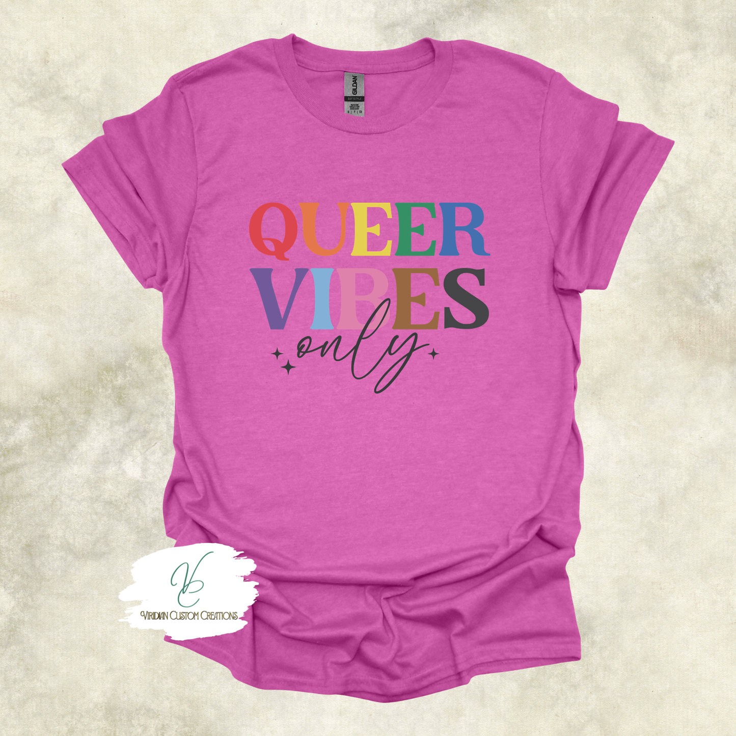 Queer Vibes Only - Unisex Pride Tee