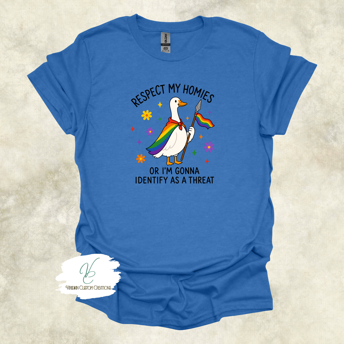 Respect My Homies - Pride - Unisex Tee
