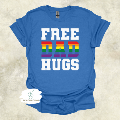 Free Dad Hugs - Pride - Unisex Tee