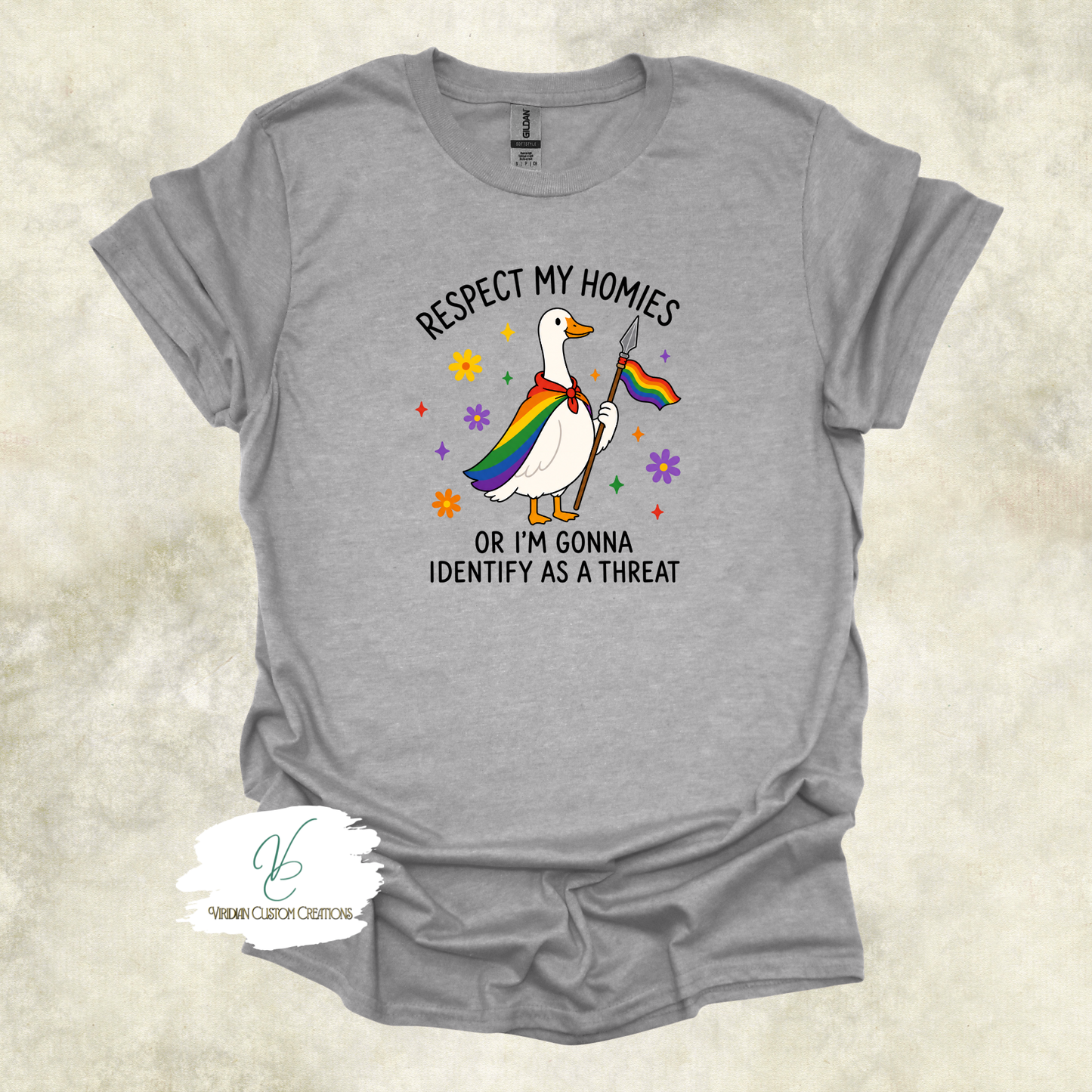 Respect My Homies - Pride - Unisex Tee