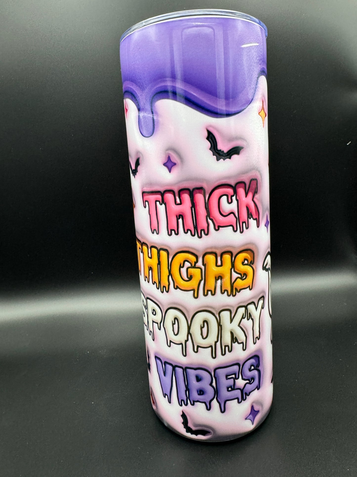 Thick Thighs & Spooky Vibes 20oz Tumbler