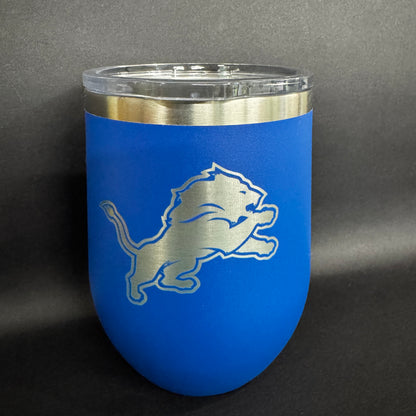 "The Detroit Sports Trio" - 3 piece 12oz Insulated Wine Tumblers