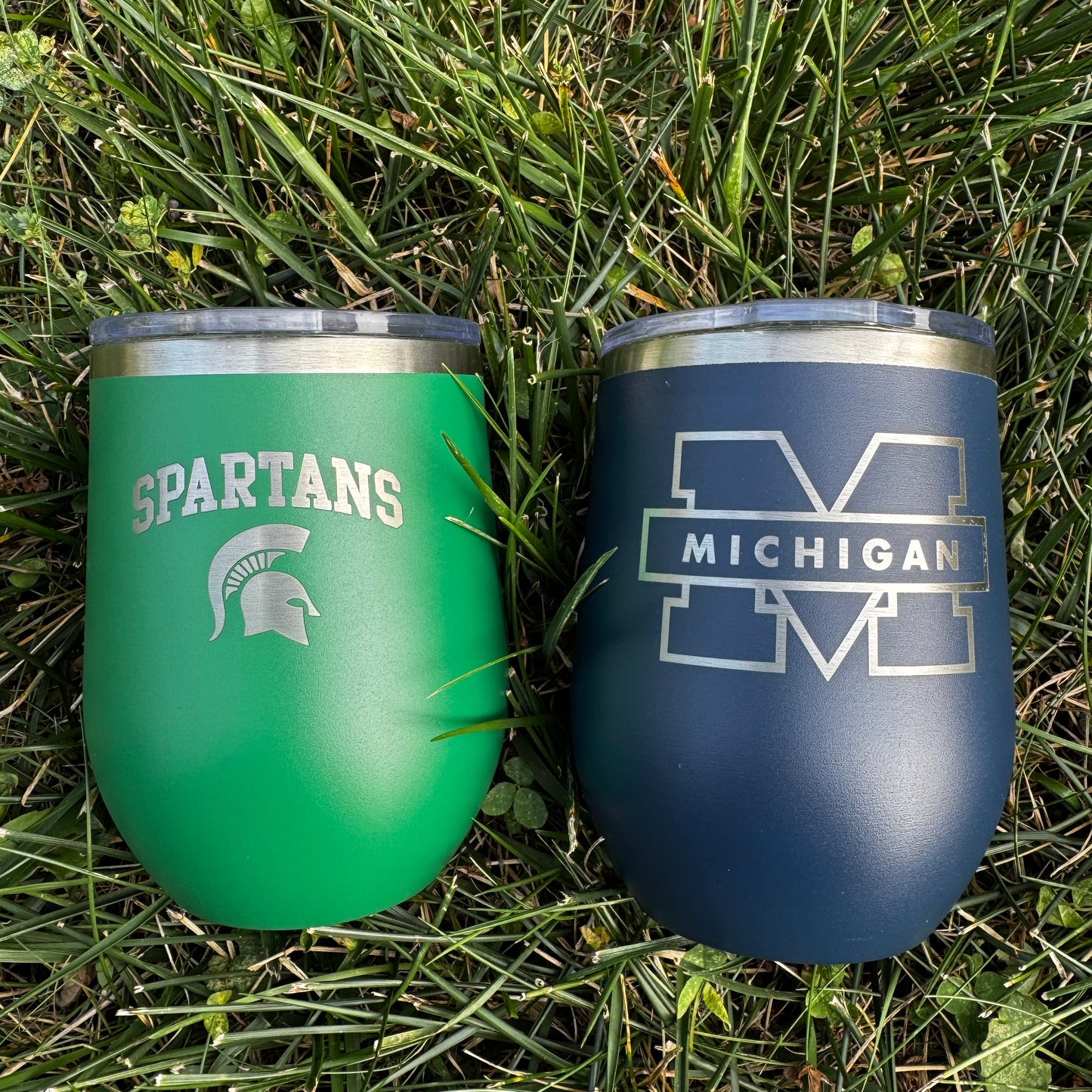 Detroit/Michigan Sports 12oz Insulated Wine Tumbler - Singles