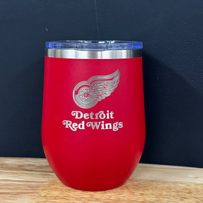 "The Detroit Sports Trio" - 3 piece 12oz Insulated Wine Tumblers